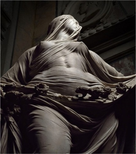 Figure 1 Sculpture of veiled woman by Antonio Corradini, 1668–1752.