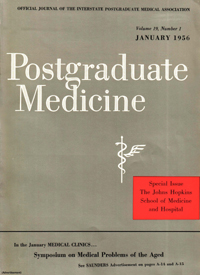Cover image for Postgraduate Medicine, Volume 19, Issue 1, 1956