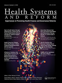 Cover image for Health Systems & Reform, Volume 4, Issue 2, 2018