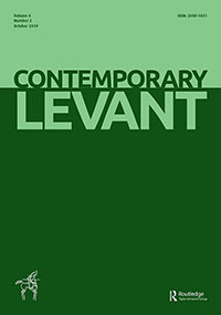 Cover image for Contemporary Levant, Volume 4, Issue 2, 2019