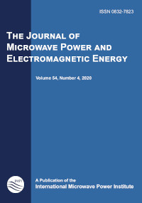 Cover image for Journal of Microwave Power and Electromagnetic Energy, Volume 54, Issue 4, 2020