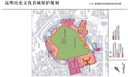 Figure 32. Cuihu lake historic preservation area parcel.