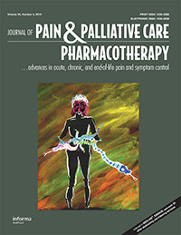 Cover image for Journal of Pain & Palliative Care Pharmacotherapy, Volume 24, Issue 3, 2010