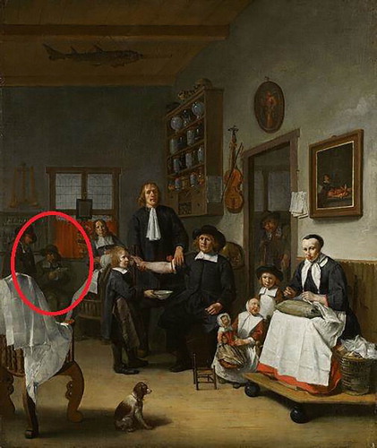 FIGURE 3 Egbert van Heemskerck, Jacob Fransz and his Family in his Surgeon's Shop (1669). Courtesy of Amsterdam Museum.