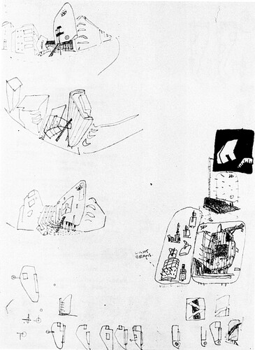 Figure 7. Sketch by Peter Wilson included in Pamela Johnston et al. (Citation1989).