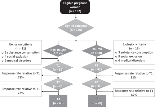 Figure 1. Flow diagram describing the recruitment process.