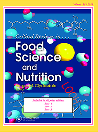 Cover image for Critical Reviews in Food Science and Nutrition, Volume 58, Issue 1, 2018
