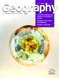 Cover image for Geography, Volume 101, Issue 2, 2016
