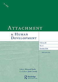 Cover image for Attachment & Human Development, Volume 20, Issue 5, 2018