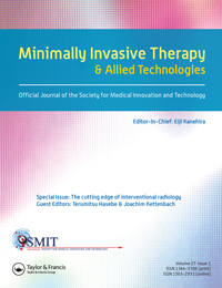Cover image for Minimally Invasive Therapy & Allied Technologies, Volume 27, Issue 1, 2018