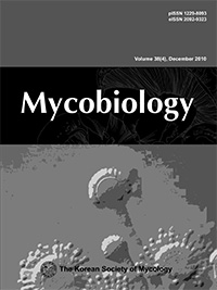 Cover image for Mycobiology, Volume 38, Issue 4, 2010