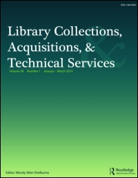 Cover image for Library Collections, Acquisitions, & Technical Services, Volume 33, Issue 2-3, 2009