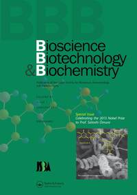 Cover image for Bioscience, Biotechnology, and Biochemistry, Volume 81, Issue 1, 2017