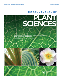 Cover image for Israel Journal of Plant Sciences, Volume 62, Issue 4, 2015