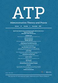 Cover image for Administrative Theory & Praxis, Volume 42, Issue 4, 2020