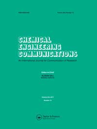 Cover image for Chemical Engineering Communications, Volume 204, Issue 12, 2017