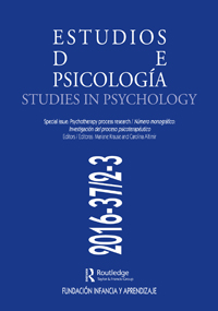 Cover image for Studies in Psychology, Volume 37, Issue 2-3, 2016