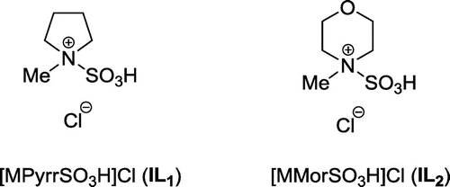 Figure 1. Structures of IL1 and IL2.