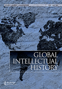 Cover image for Global Intellectual History, Volume 1, Issue 3, 2016