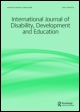 Cover image for International Journal of Disability, Development and Education, Volume 48, Issue 4, 2001