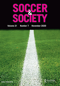 Cover image for Soccer & Society, Volume 21, Issue 7, 2020
