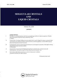 Cover image for Molecular Crystals and Liquid Crystals, Volume 703, Issue 1, 2020