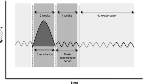 Figure 3 Absence of exacerbation.