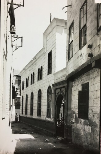 Figure 3. The Maimonides synagogue in the old Jewish Quarter in Cairo. CAHJP, ET CA 2.