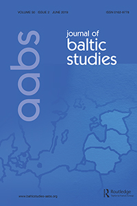 Cover image for Journal of Baltic Studies, Volume 50, Issue 2, 2019
