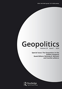 Cover image for Geopolitics, Volume 29, Issue 1, 2024