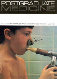 Cover image for Postgraduate Medicine, Volume 44, Issue 1, 1968