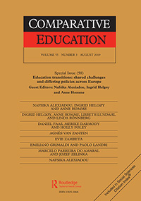 Cover image for Comparative Education, Volume 55, Issue 3, 2019