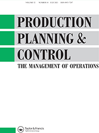 Cover image for Production Planning & Control, Volume 32, Issue 10, 2021