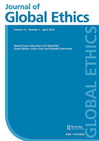 Cover image for Journal of Global Ethics, Volume 14, Issue 1, 2018