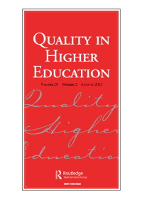 Cover image for Quality in Higher Education, Volume 29, Issue 2, 2023