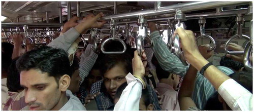 Figure 1. Crowd in compartment for disabled people. Source: Author.