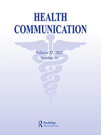 Cover image for Health Communication, Volume 37, Issue 12, 2022