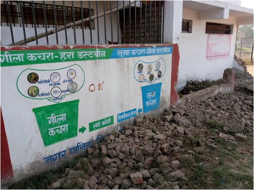 Figure 3. The wall separating the home and the field. Photograph taken by the authors.