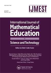 Cover image for International Journal of Mathematical Education in Science and Technology, Volume 54, Issue 9, 2023