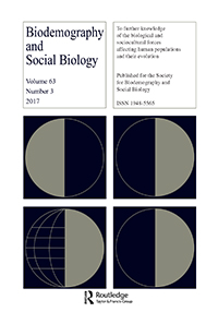 Cover image for Biodemography and Social Biology, Volume 63, Issue 3, 2017