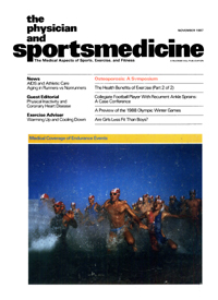 Cover image for The Physician and Sportsmedicine, Volume 15, Issue 11, 1987
