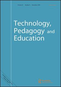 Cover image for Technology, Pedagogy and Education, Volume 15, Issue 1, 2006