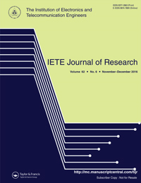Cover image for IETE Journal of Research, Volume 62, Issue 6, 2016