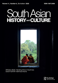 Cover image for South Asian History and Culture, Volume 11, Issue 4, 2020
