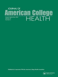 Cover image for Journal of American College Health, Volume 70, Issue 6, 2022