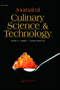 Cover image for Journal of Culinary Science & Technology, Volume 14, Issue 4, 2016