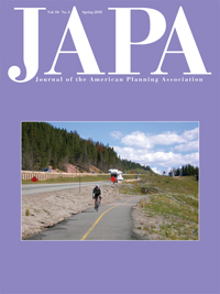 Cover image for Journal of the American Planning Association, Volume 84, Issue 2, 2018