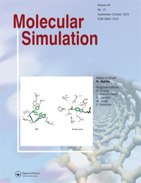 Cover image for Molecular Simulation, Volume 49, Issue 15, 2023