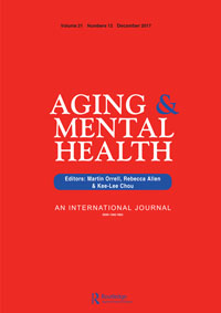 Cover image for Aging & Mental Health, Volume 21, Issue 12, 2017