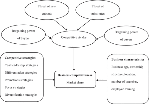 Figure 1. Interaction of variables under study.